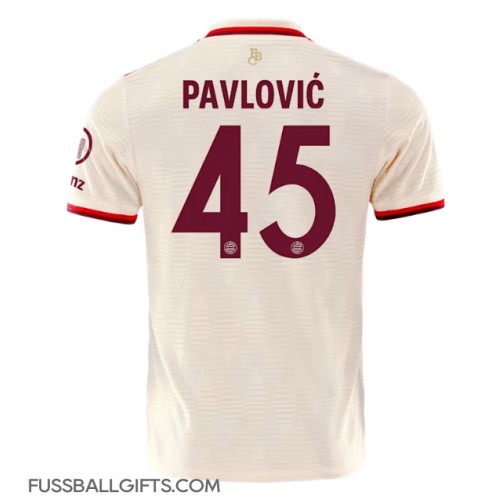 Bayern Munich Aleksandar Pavlovic #45 Fußballbekleidung 3rd trikot 2024-25 Kurzarm